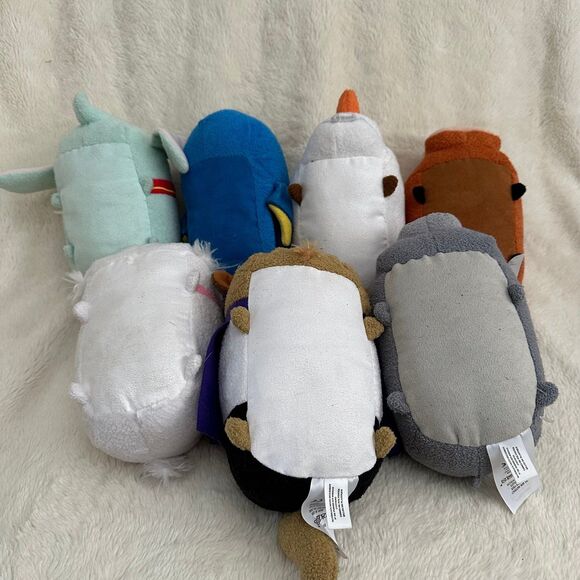 Disney Tsum Tsum Medium Size Lot of 7 Plush 6” Beast Marie Olaf Baloo Dory Dumbo - Picture 6 of 7